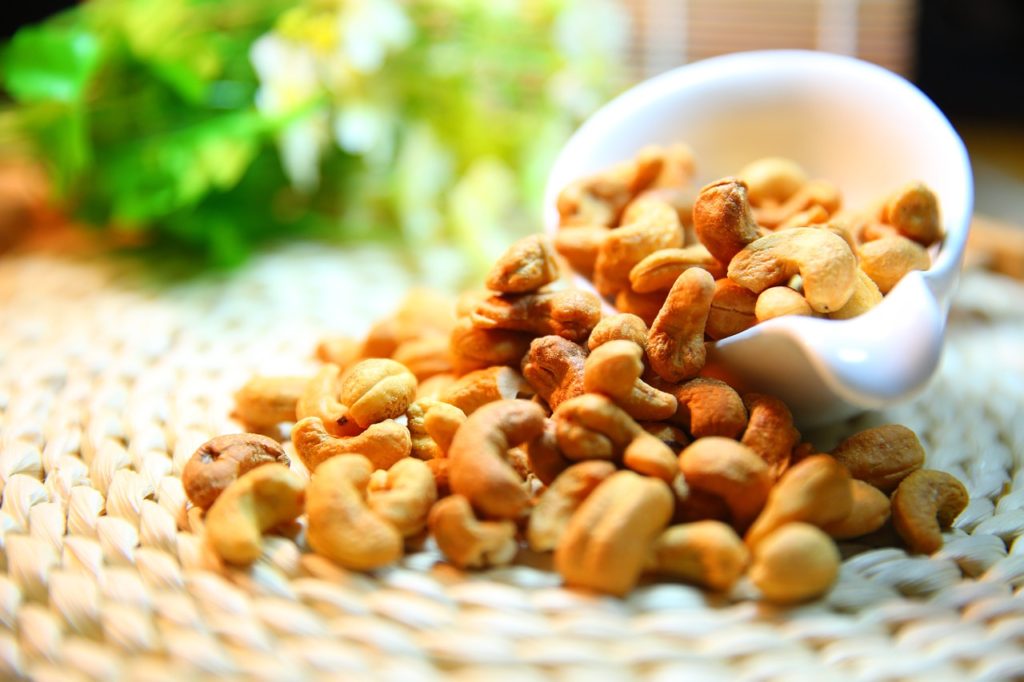 cashew nut, nut, protein